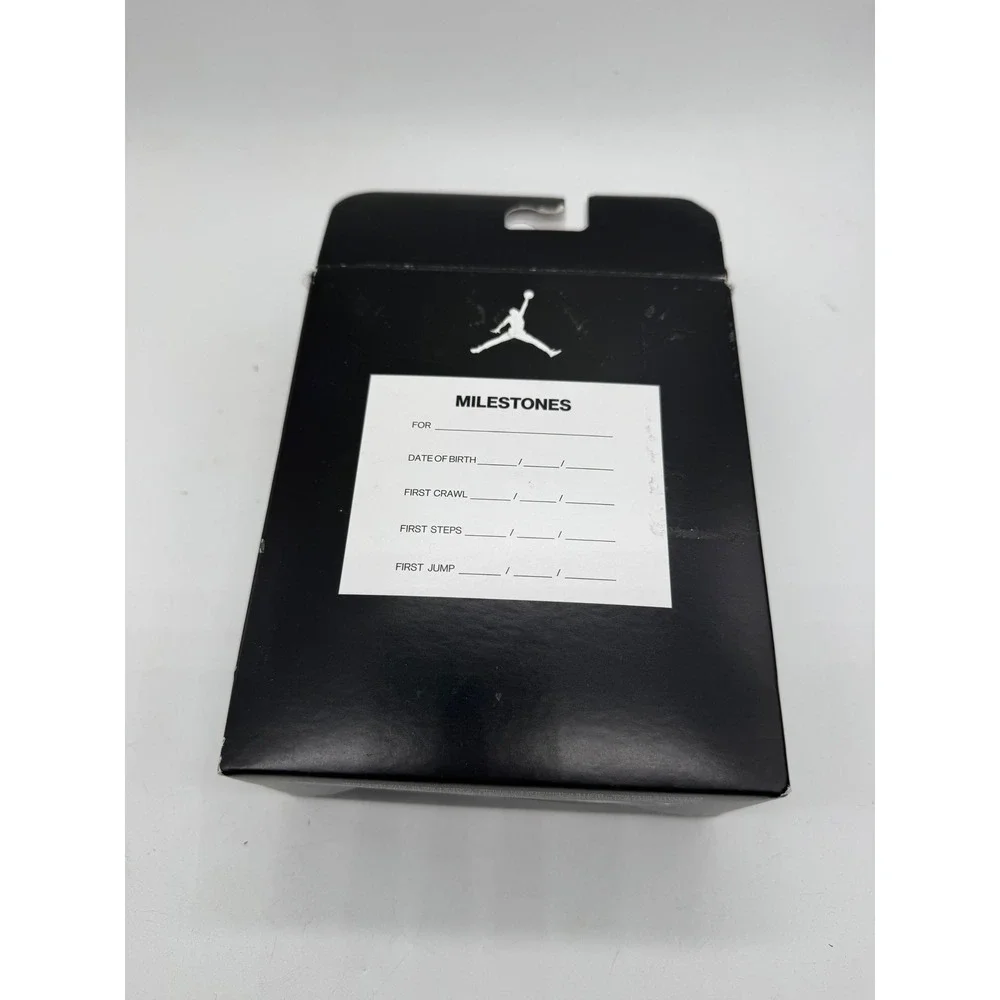 Jordan 1 Crib Bootie red lost and found AT3745-612 Size‎ 3c Infant Shoes